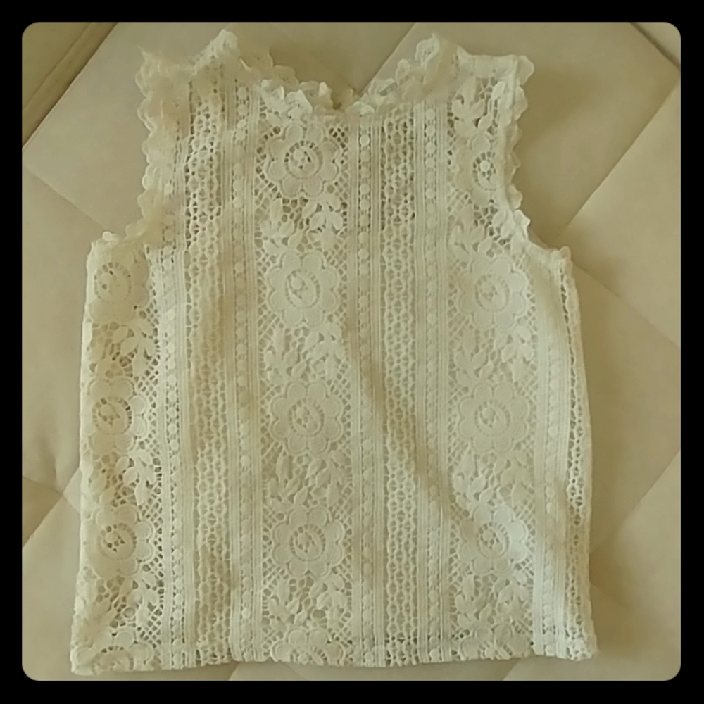Girls lace top